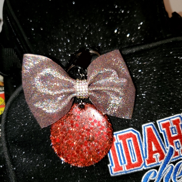 Custom Cheer Bows - Hand-Placed Jewels - Picture 2 of 2
